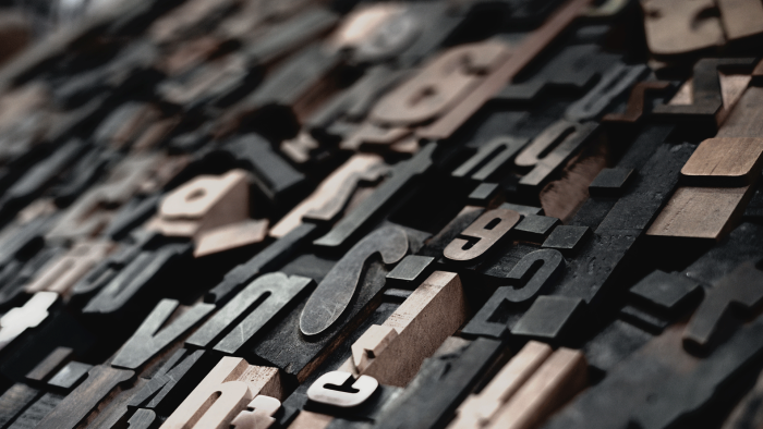 Special Editions - letter print blocks photo letter print blocks photo