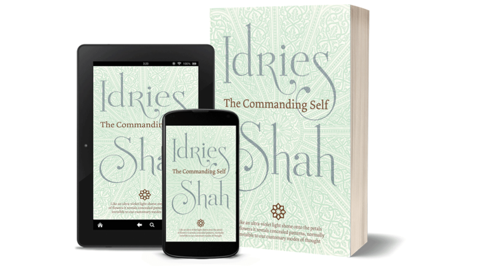 The Commanding Self by Idries Shah The Commanding Self book cover on mobile, tablet and print