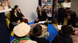 SAIRA SHAH READS HER FATHER’S STORIES TO PARIS SCHOOL CHILDREN AT UNESCO CULTURAL EVENT