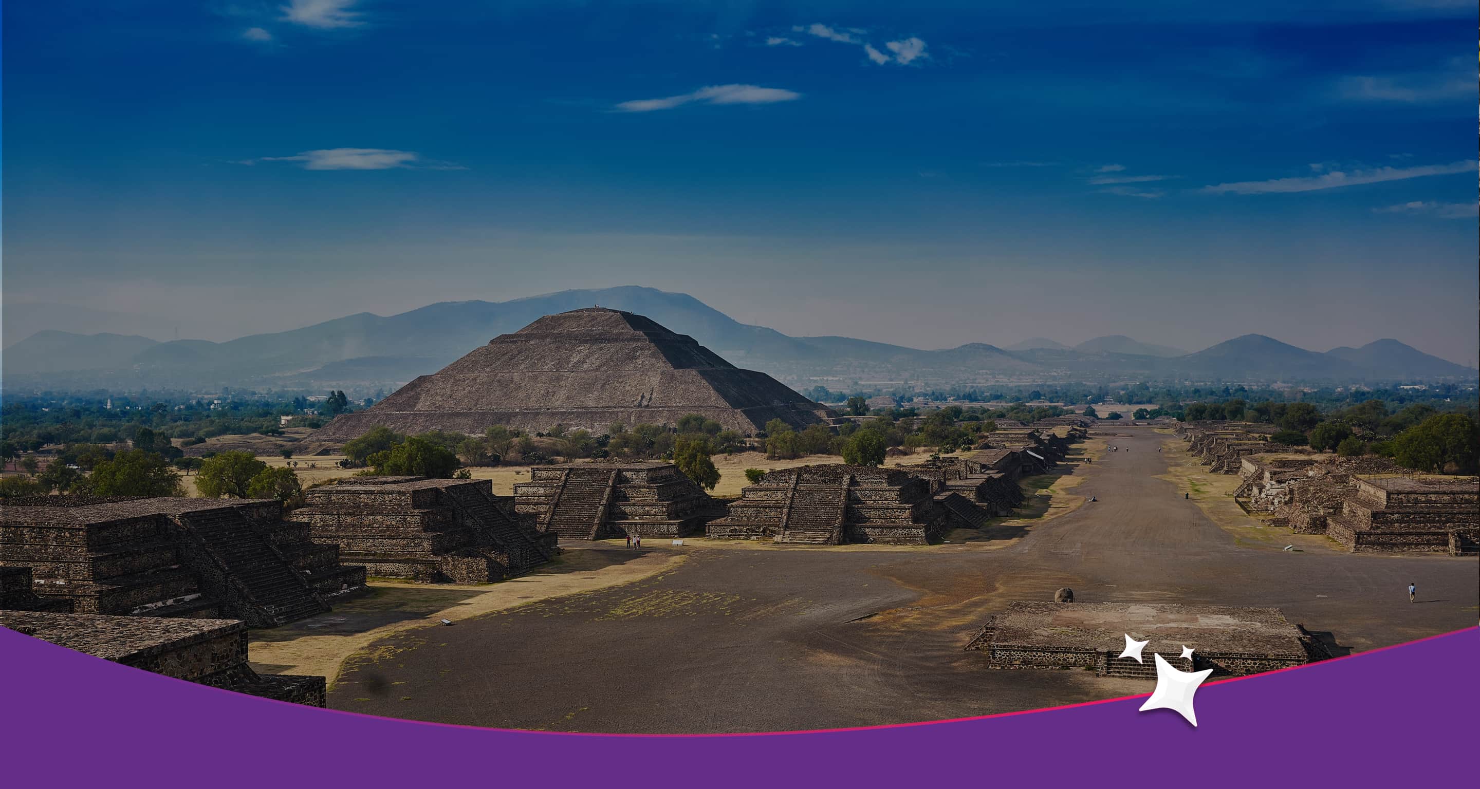 Pirámides y Basílica de Guadalupe