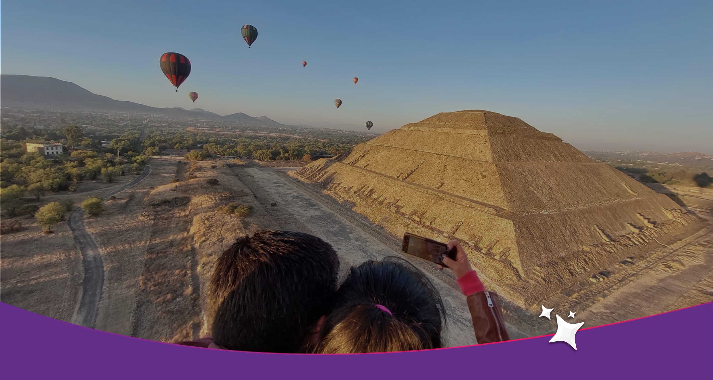 Globo Aerostático en Teotihuacán