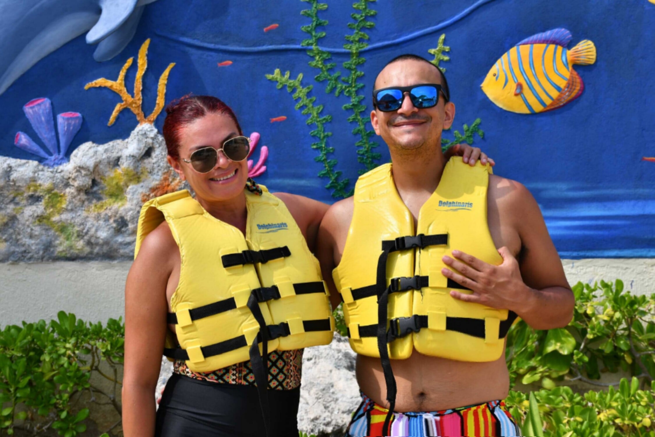 Nado de delfines en Cancún