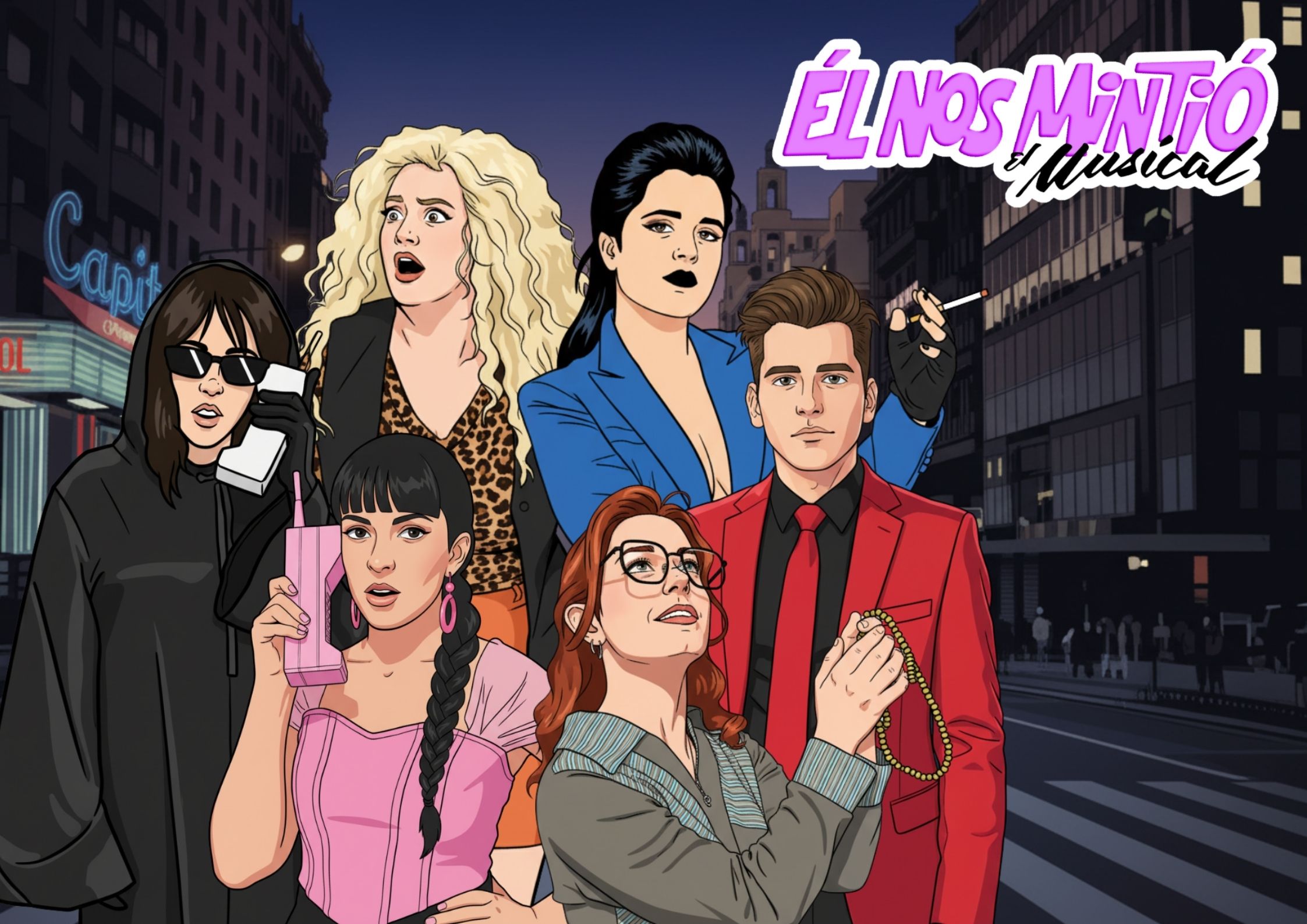 Él nos mintió, El musical