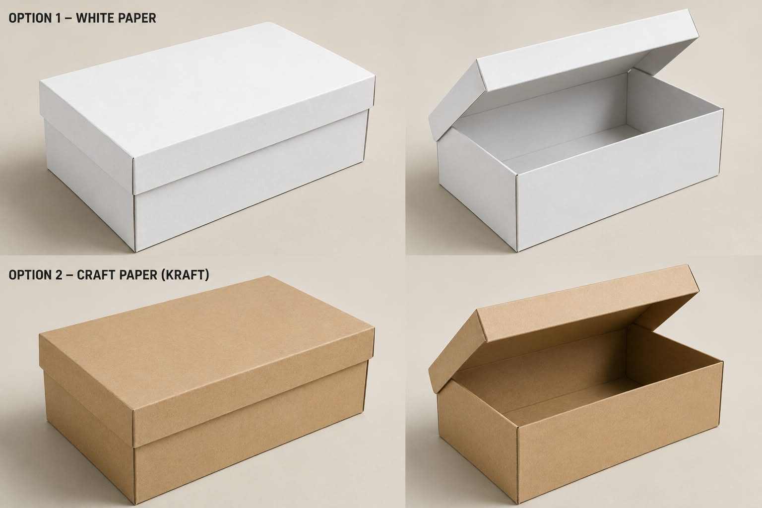 Footwear Packaging Box