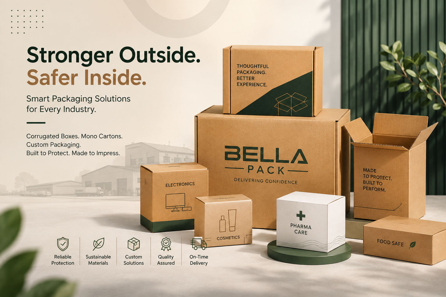 E Flute Corrugated Box