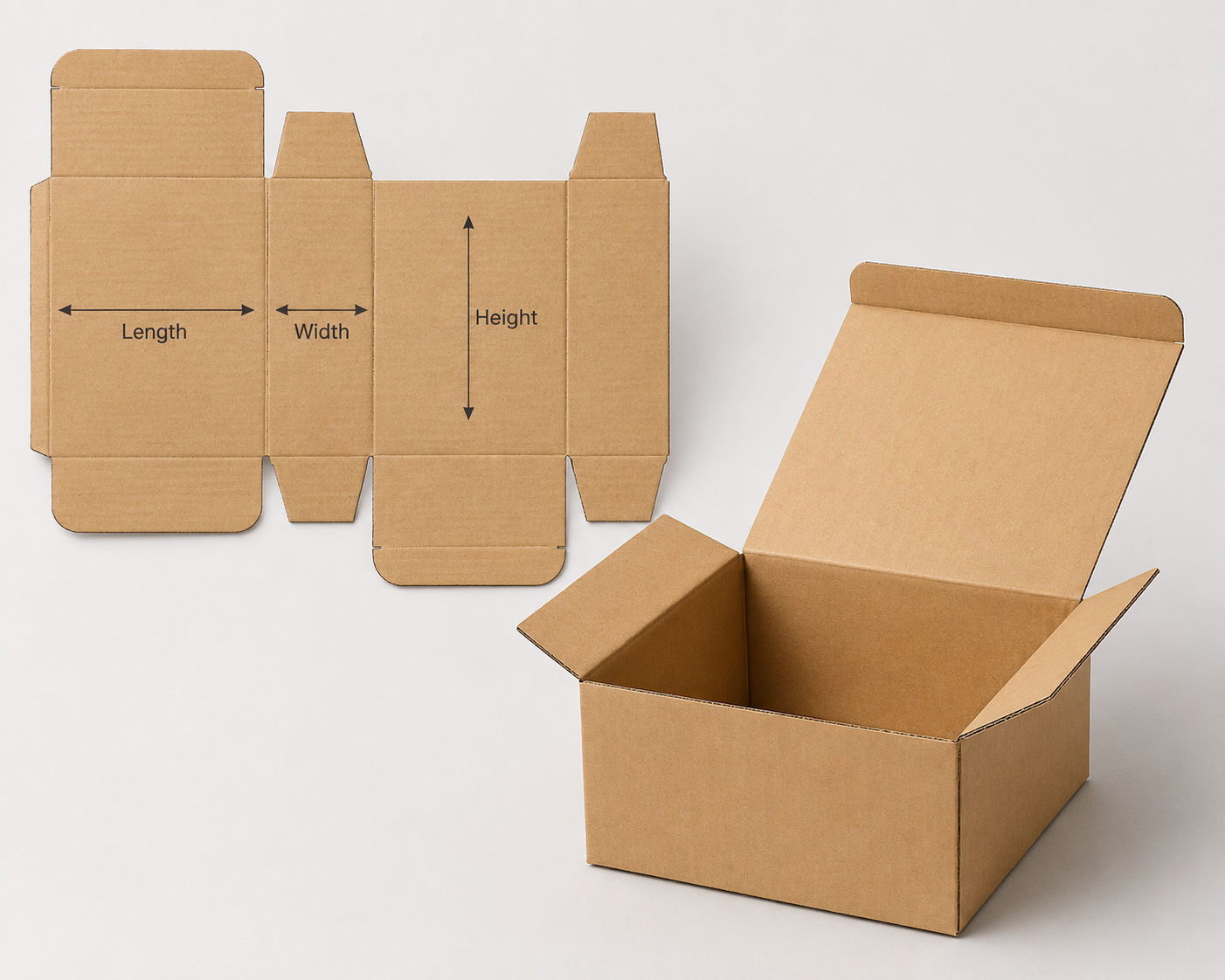 Two Side Tucking Box