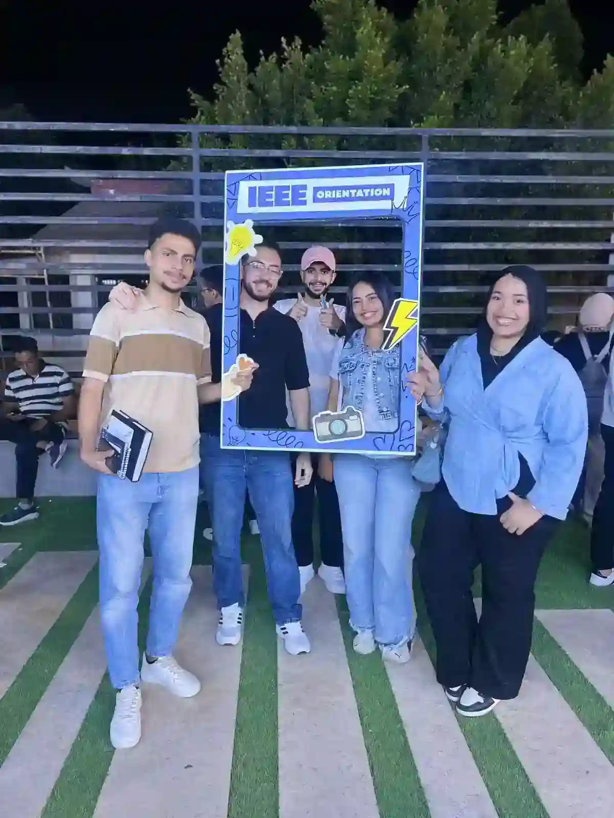 IEEE members engaging in various activities