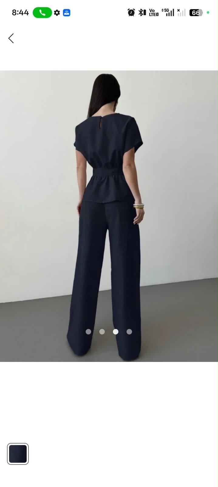 Dark blue coordset – photo 3 of 4