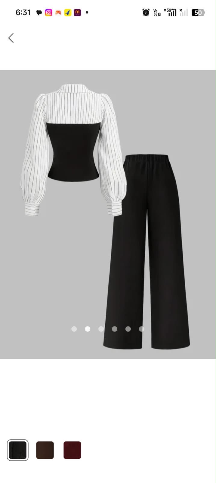 Blouse plus pants