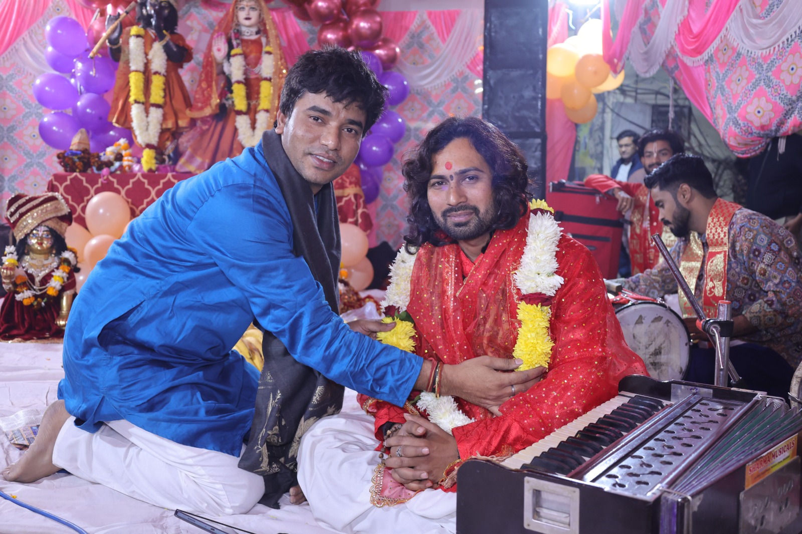 Religious festival Kirtan and Bhajan performance