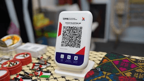 QRIS Soundbox device - smart speaker for payment confirmation