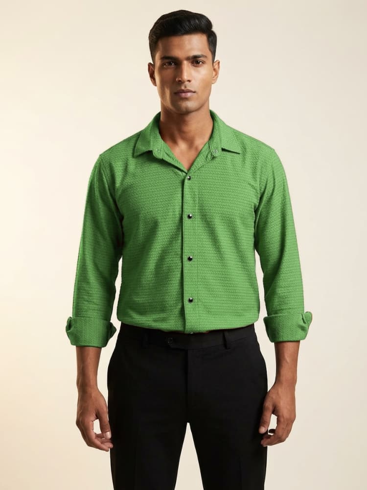Elite Chevron Casual Shirt