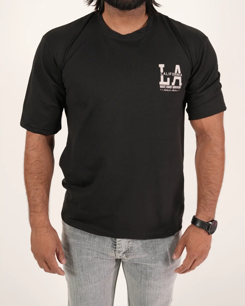 LA Edition Drop Shoulder Graphic Tee
