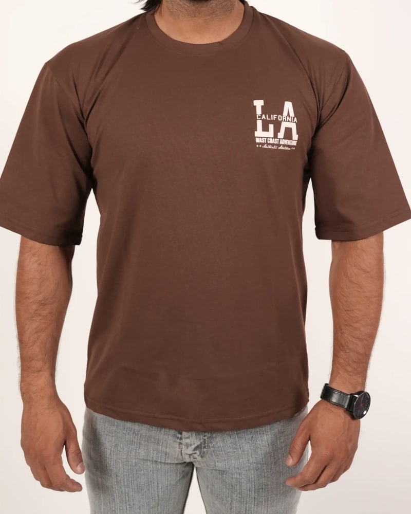 LA Edition Drop Shoulder Graphic Tee