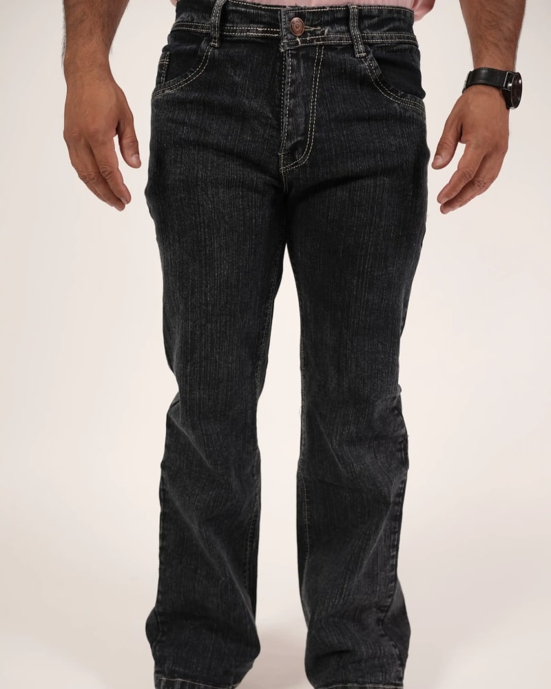 Vintage Grain Slim-Straight Jeans