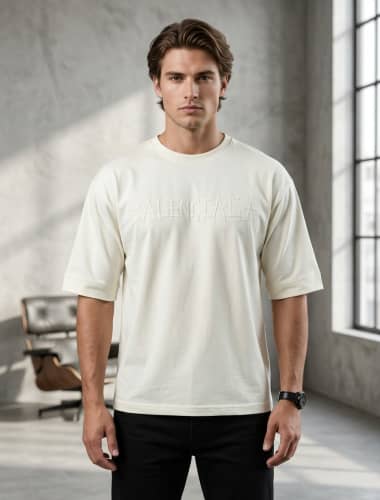 The Dot-Matrix Casual T-Shirt
