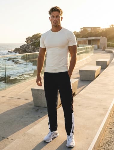 Ankle-Zip Performance Joggers