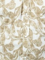 Island Vibe Printed Button-Down