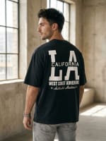 LA Edition Drop Shoulder Graphic Tee