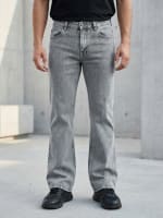 Classic Straight-Leg Street Denim