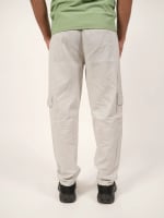 Relaxed Fit Linen-Blend Trousers