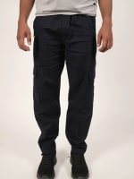 Relaxed Fit Linen-Blend Trousers