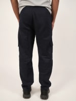 Relaxed Fit Linen-Blend Trousers