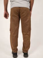Relaxed Fit Linen-Blend Trousers