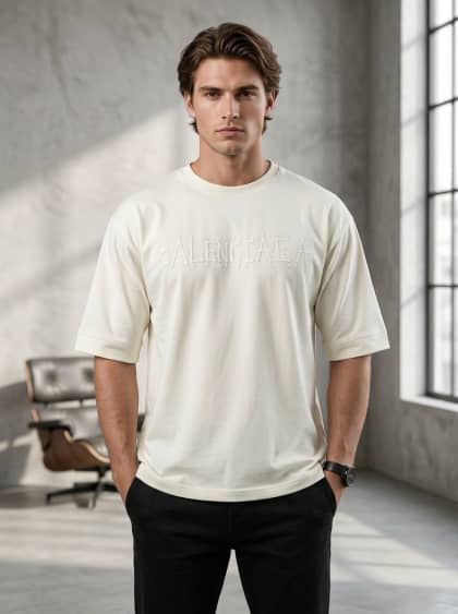 The Dot-Matrix Casual T-Shirt