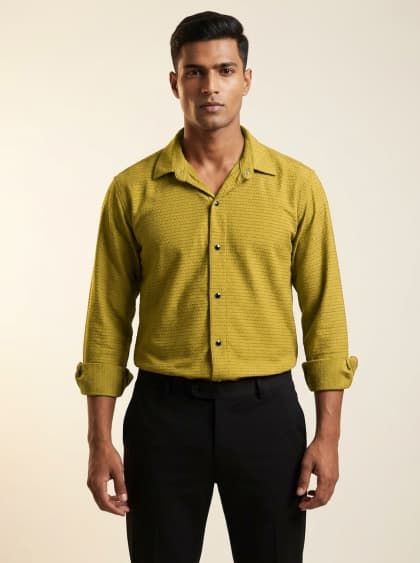 Elite Chevron Casual Shirt