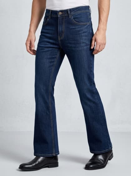Classic Indigo Bellbottom Flare Jeans
