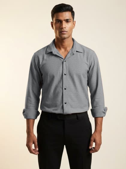 Elite Chevron Casual Shirt