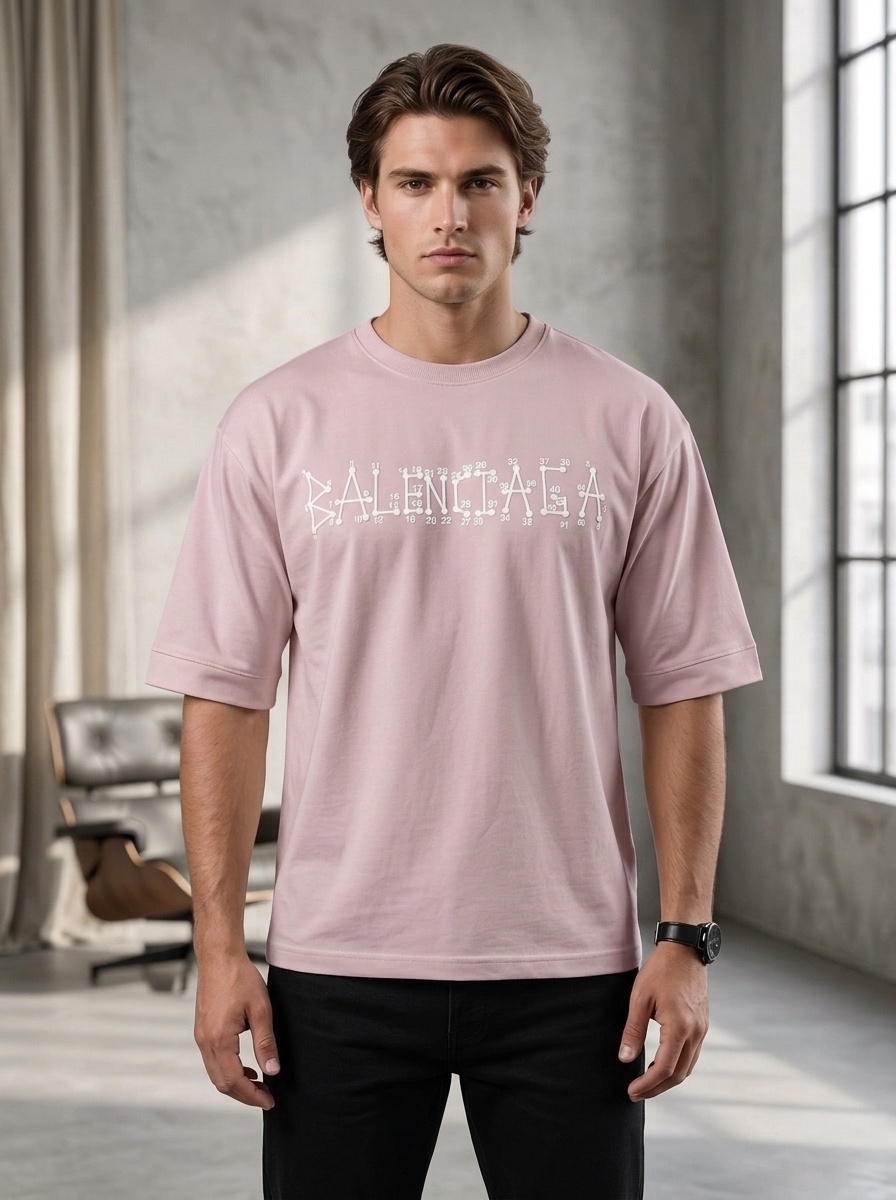 The Dot-Matrix Casual T-Shirt