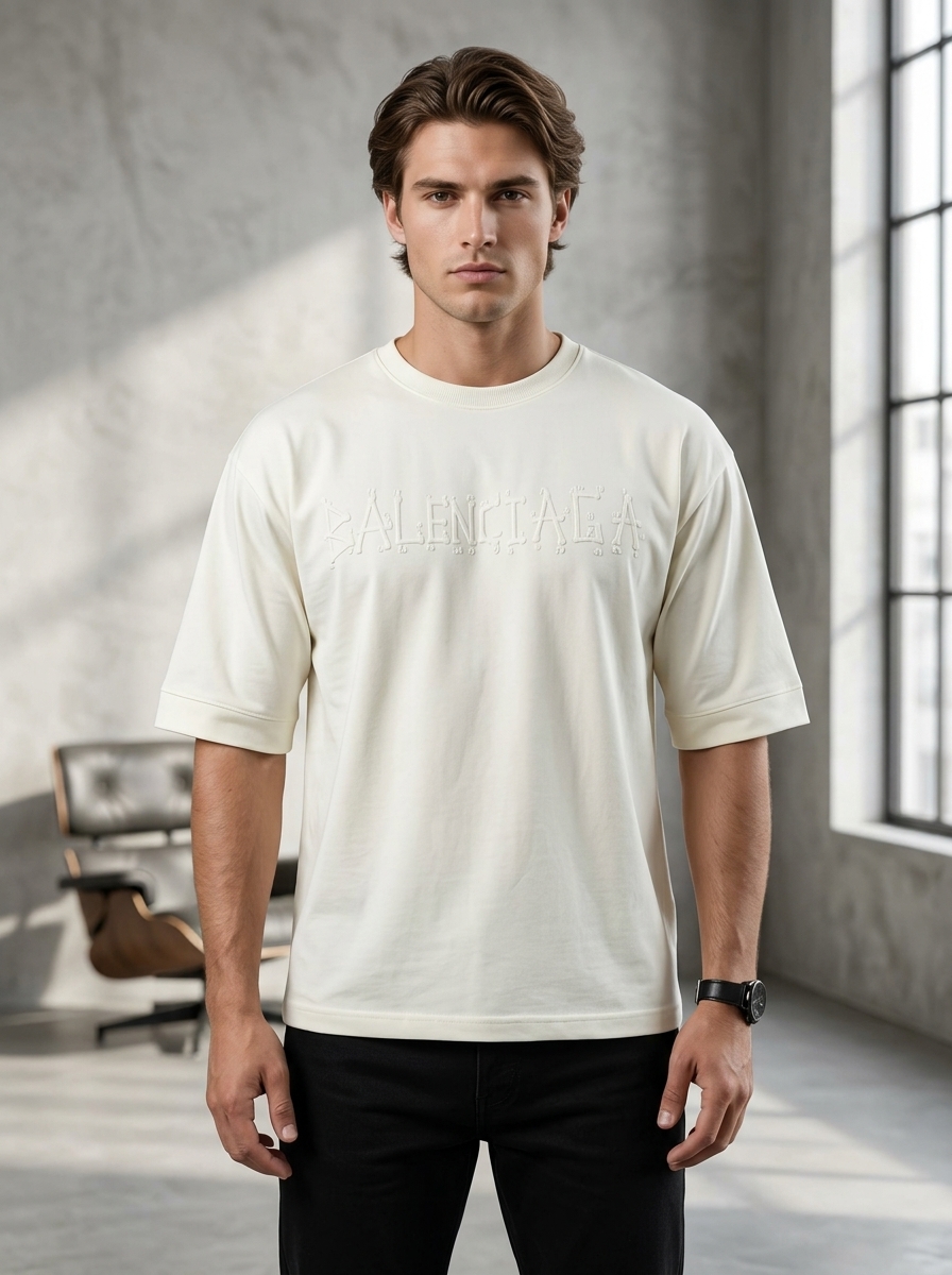 The Dot-Matrix Casual T-Shirt