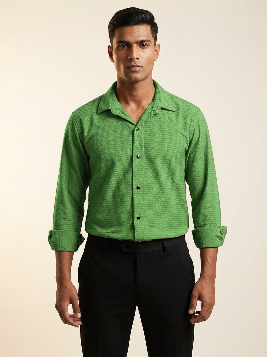 Elite Chevron Casual Shirt