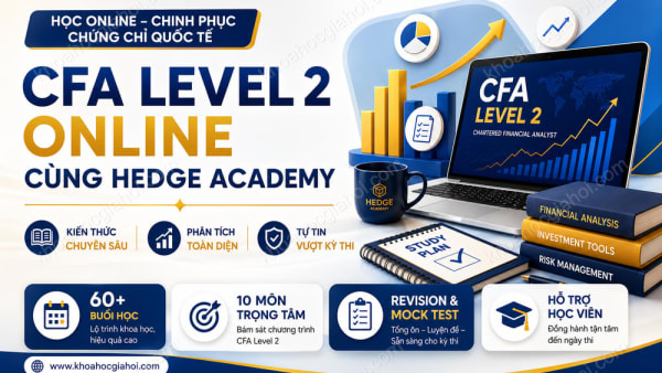 Khóa Học CFA Level 2 Online Cùng Hedge Academy