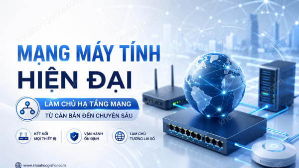 Khóa Học Mạng Máy Tính Hiện Đại