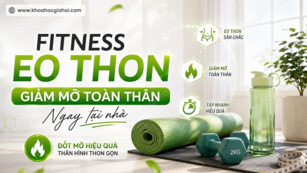 Khóa Học Fitness Eo Thon Giảm Mỡ Toàn Thân Ngay Tại Nhà