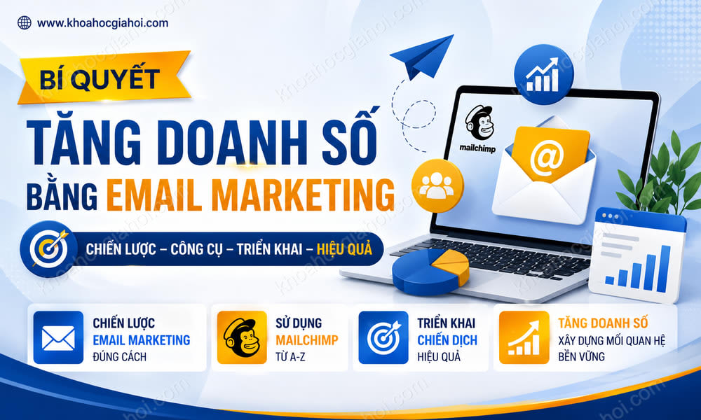 Khóa Học Bí Quyết Tăng Doanh Số Bằng Email Marketing