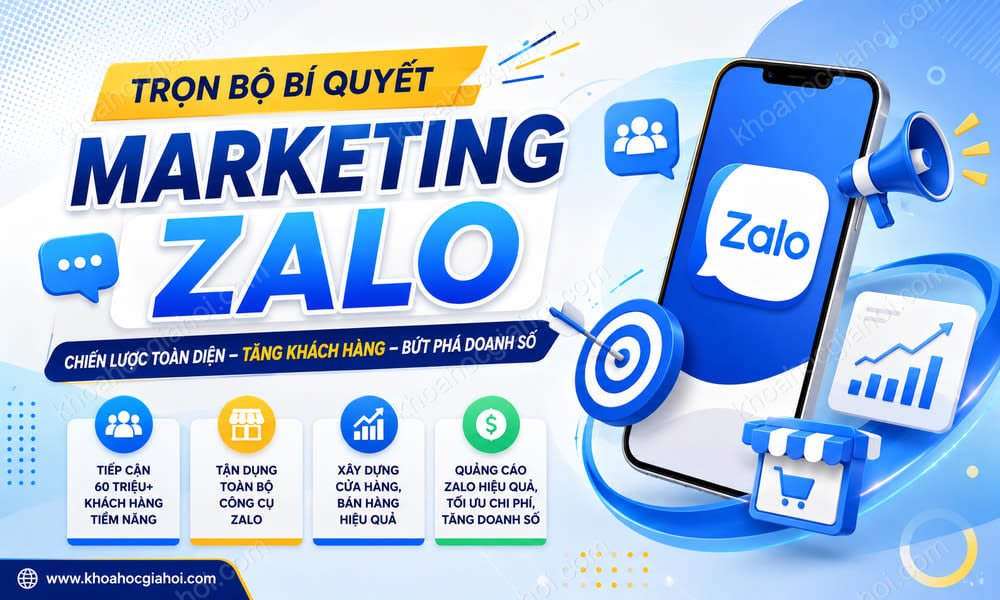 Khóa Học Trọn Bộ Bí Quyết Facebook Marketing A - Z