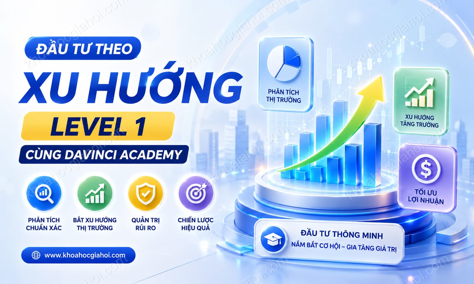 Khóa Học Đầu Tư Theo Xu Hướng Level 1 Cùng DaVinci Academy
