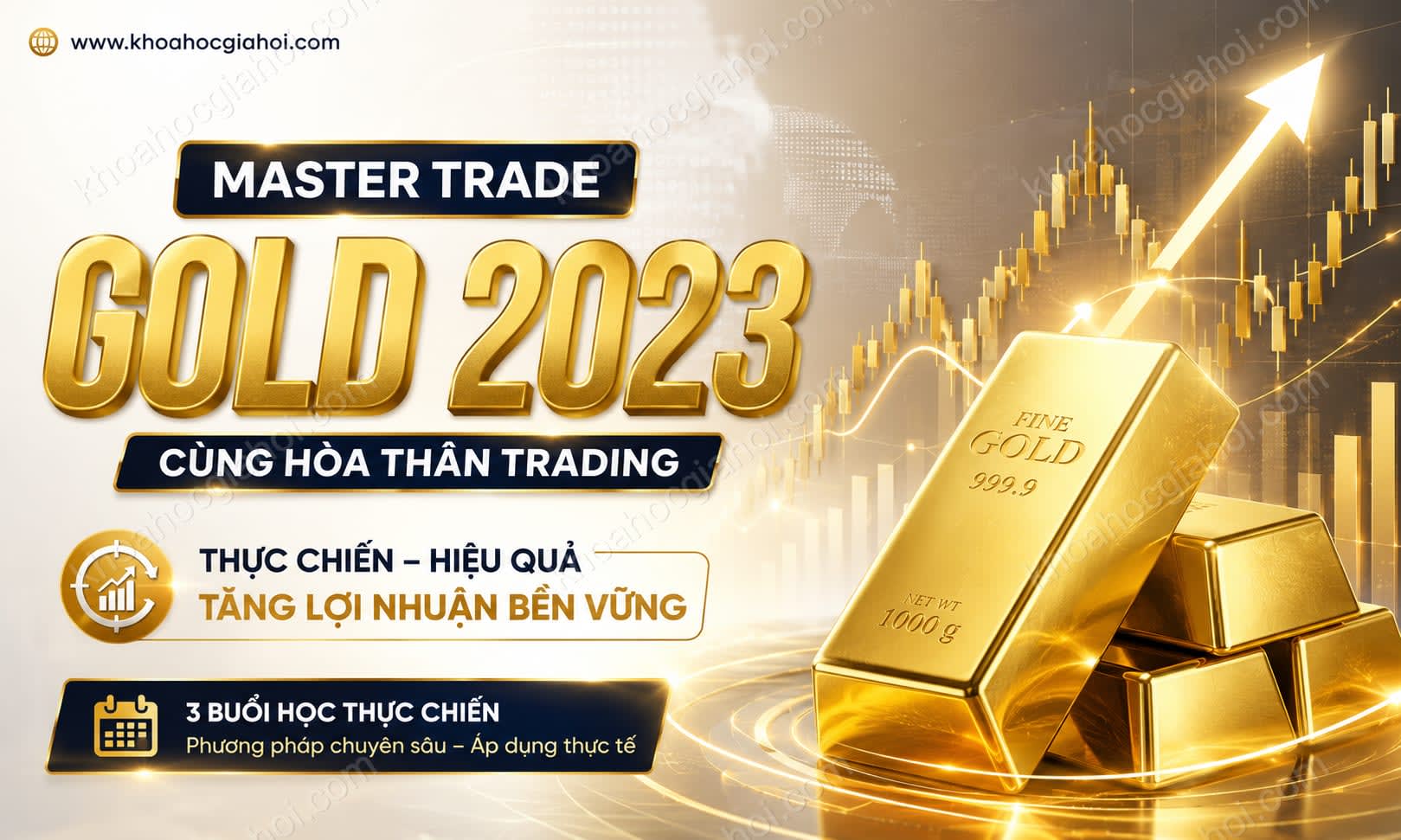 Khoá Học Master Trade Gold 2023 Cùng Hòa Thân Trading
