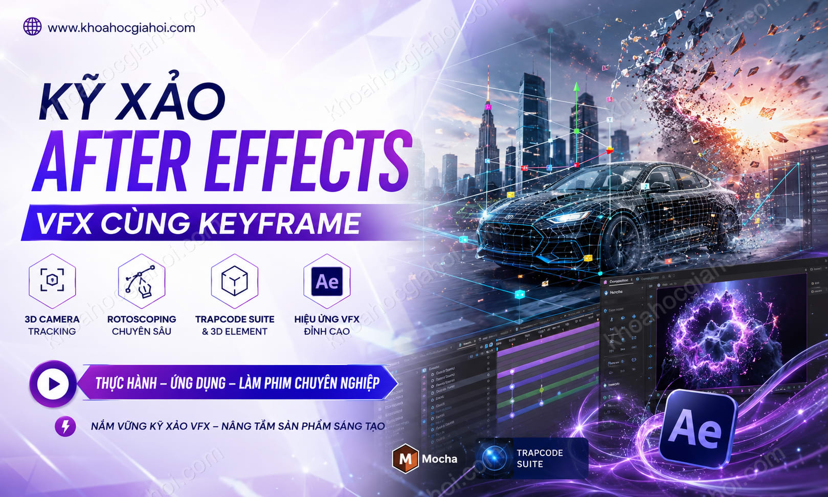 Khóa Học Kỹ Xảo After Effects Vfx Cùng Keyframe Khóa Học Kỹ Xảo After Effects Vfx Cùng Keyframe