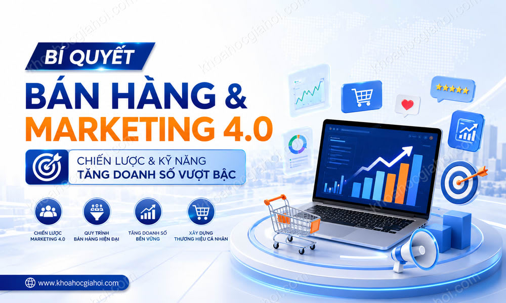 Khóa Học Bí Quyết Bán Hàng & Marketing 4.0