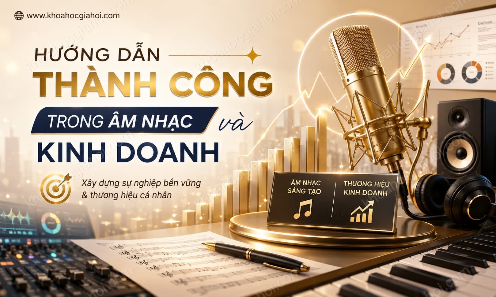 Khóa Học Hướng Dẫn Thành Công Trong Âm Nhạc & Kinh Doanh Khóa Học Hướng Dẫn Thành Công Trong Âm Nhạc & Kinh Doanh
