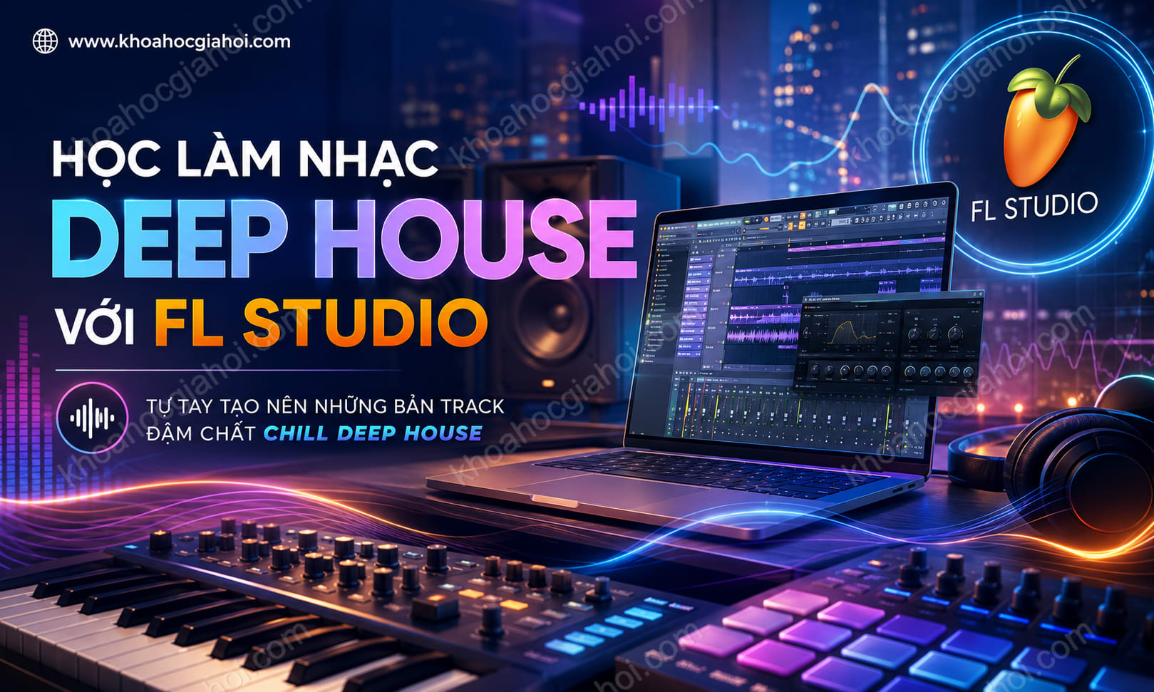 Học Làm Nhạc Deep House Với FL Studio