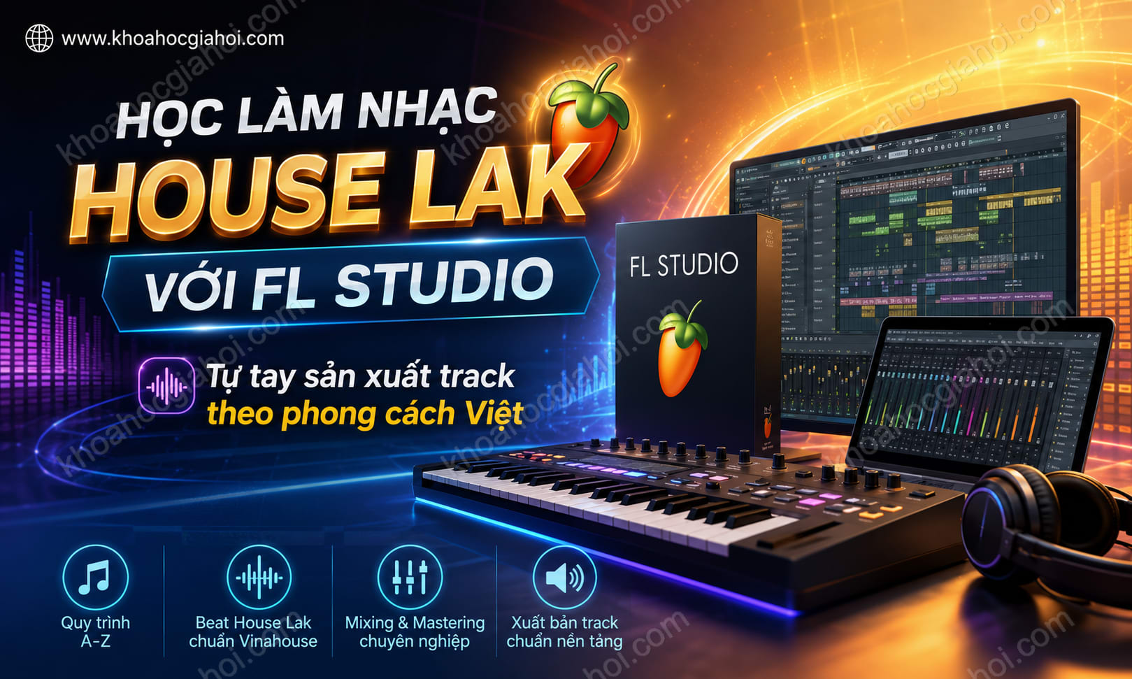 Học Làm Nhạc House Lak Với FL Studio Học Làm Nhạc House Lak Với FL Studio