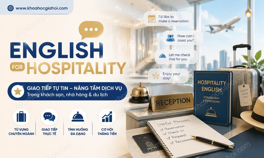 Khóa Học English For Hospitality