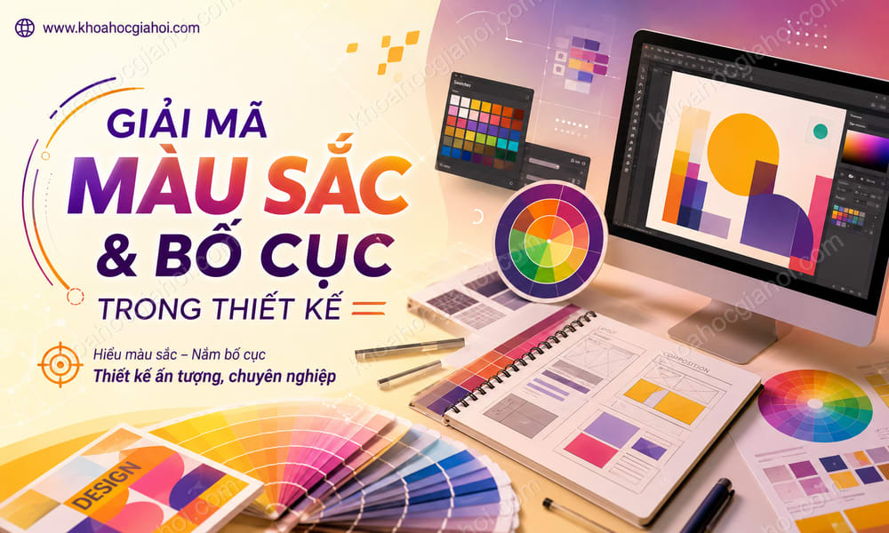 Khóa Học Giải Mã Màu Sắc Và Bố Cục Trong Thiết Kế