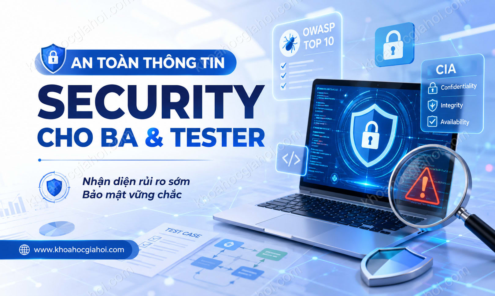 Khóa Học An Toàn Thông Tin - Security For Ba Và Tester Khóa Học An Toàn Thông Tin - Security For Ba Và Tester